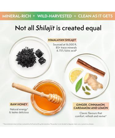Himalayan Shilajit Sticks with Honey | Discovery Set - Cardamom Cinnamon Ginger Lemon | On-The-Go Natural Energy | 75%+ Fulvic Acid | 85+ Trace Minerals for Men & Women Pack of 16 Discovery (Sampler) 16 Count (Pack of 1) - Buy Online on GoSupps.com