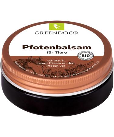 Greenendoor natural organic paws for soft paws 50ml vegan paw care prevents cracks protects against environmental influences in heat cold wet snow nature animal care for dogs cats - Buy Online on GoSupps.com