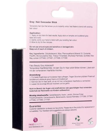 Gray Root Cover-up Stick for Women & Men Instantly Cover Your Grey Roots and Hair with Touch up Stick (Natrual Black) - Buy Online on GoSupps.com
