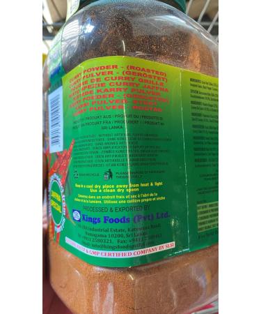 Curry en poudre Grillage 900 g - Buy Online on GoSupps.com