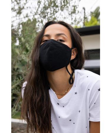 Buy Sub_Urban RIOT Adjustable Ear Loops Black Face Masks - 3 Pack 100% Cotton Neck Strap & Air Filter Pocket Made in USA Fast International Shipping - Buy Online on GoSupps.com