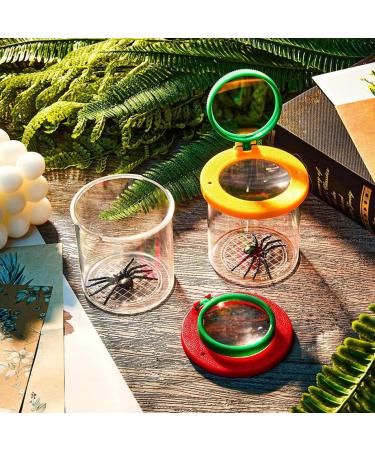 minkissy 4 Pcs Insect Observation Cup Magnifying Glasses for Kids Magnifying Glass for Kids Insects for Kids Insect Viewer Magnifying Container for Learning Outdoor Suite Child Pmma 7.6X7X7CMx2pcs As Shownx2pcs - Buy Online on GoSupps.com