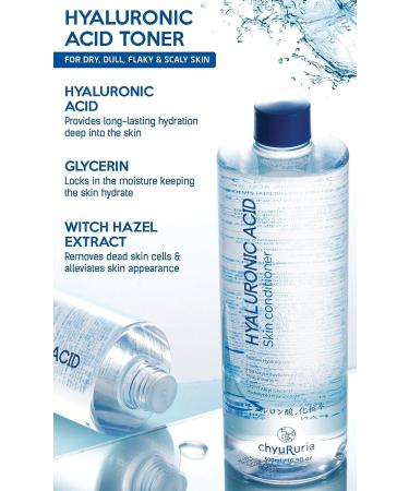 ChyuRuria Hyaluronic Vegan Skin Conditioner - Korean Facial Toner - Buy Online on GoSupps.com