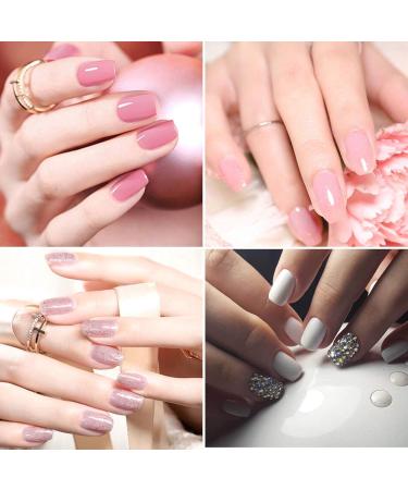 Vishine Gel Nail Polish Kit Set of 6 Color Pink Series UV LED Soak Off Gel 8ml Professional for Home Salon DIY Nail Art Gift Set - Buy Online on GoSupps.com