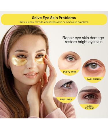 Under Eye Patches for Puffy Eyes & Dark Circles - 30 Pairs | Reduce Eye Bags - Shop Internationally - Buy Online on GoSupps.com