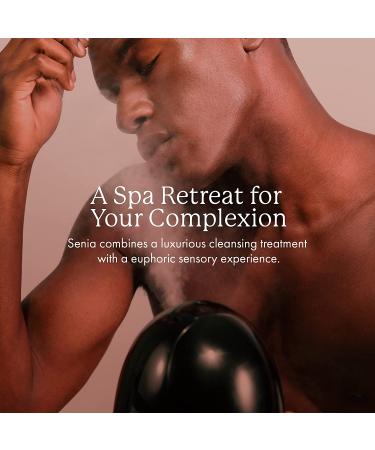 Vanity Planet Senia Hot and Cold Facial Steamer - Onyx (Black) | Smart Steam Technology | 6 Customizable Beauty Modes - Buy Online on GoSupps.com