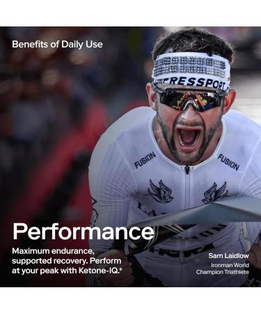 Ketone-IQ No Caffeine Exogenous Ketones Energy Shots - 24 Pack of Caffeine Free Energy Drinks with 10g Ketones - Sugar Free, Salt Free, and All Natural (Original) - Buy Online on GoSupps.com
