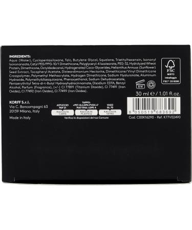 Korff Lifting Effect Cream Foundation Medium to High Coverage with Hyaluronic Acid and Vitamin E Melting and Creamy Texture Satin Finish 02 30ml - Buy Online on GoSupps.com