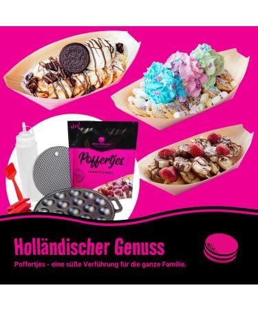 MISTER POFFERTJES Pancake Baking Mix | Authentic Dutch Mini Pancakes | Easy Poffertjes for Home | International Shipping - Buy Online on GoSupps.com