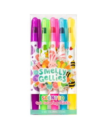 Scentco Spring Smelly Gellies - Scented Glidewrite Gel Coloring Sticks Crayons Highlighters - 5 Count - Gifts for Kids - Buy Online on GoSupps.com