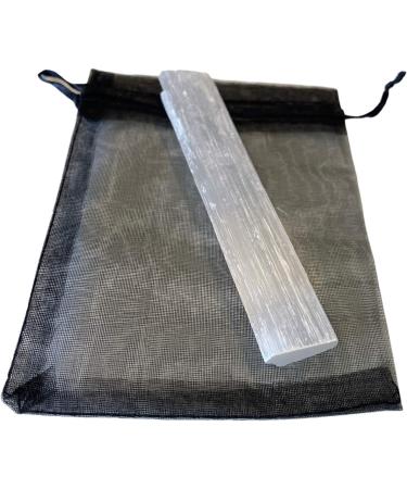 Selenite Crystal Energy Stick - Healing Stone from Morocco | Selenite Healing Crystals & Gemstones for Energy Cleansing - Buy Online on GoSupps.com
