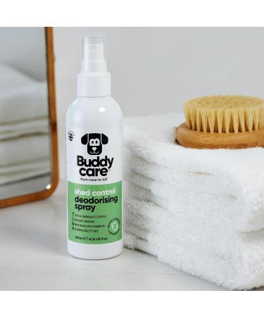 Buy Buddycare Dog Deodorizing Spray - Aloe Vera & Lemon Grass - Refreshing & Nourishing Formula (200ml) - International Shipping Available - Buy Online on GoSupps.com