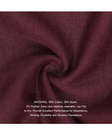 Dreshow 4 Pack Women s Elastic Headbands - Soft Hair Bands for Yoga Sport & Fitness - Maroon Navy Peacock Blue Charcoal - Buy Online on GoSupps.com