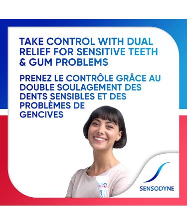 Sensodyne Sensitivity and Gum Mint Toothpaste Strengthens and Protects Sensitive Teeth and Gums 75 mL - Buy Online on GoSupps.com