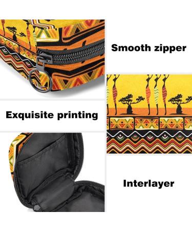 Women's Napkin Storage Bag | African Tribal Patterns | Portable Menstrual Cup & Bandage Bags - Buy Online on GoSupps.com