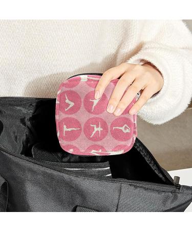 Women's Portable Period Kit - Bonds Storage Pockets Stillpad Holder for Yoga - Feminine Product Bag for Women & Girls - Buy Online on GoSupps.com