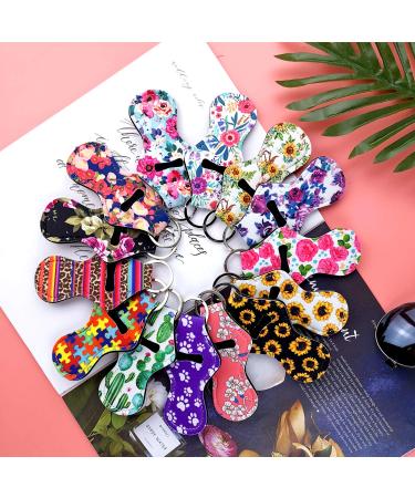 15Pcs Chapstick Holder Keychain - Lip Balm Tracker Safeguard (Style 2) | Bulk Lipstick Chapstick Keychain Holder - Buy Online on GoSupps.com