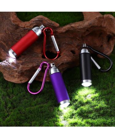 Buy Garneck 12-Piece Mini Keychain Flashlight Set - Compact LED Camping & Hiking Gear for Outdoors - Buy Online on GoSupps.com