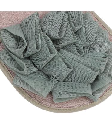 Dual Sided Shower Washcloth Glove - Exfoliating Back Scrubber & Bath Flower for Deep Cleaning - Soft Durable Bath Towel for Men & Women Skin Care - Buy Online on GoSupps.com
