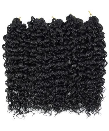 18 Synthetic Deep Twist Crochet Hair Extensions - 5 Packs Natural Black Deep Wave Bohemian Crochet Braids - 18 Inch - Buy Online on GoSupps.com