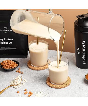 Protein Works Soy Protein 90 Isolate Powder | 100% Plant-Based | Chocolate Silk 500g - Buy Online on GoSupps.com