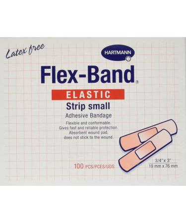 Hartmann-65511 Flex-Band Fabric Adhesive Bandages  Strips  3/4 x 3  Box of 100