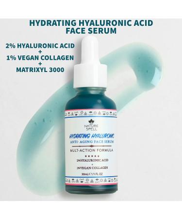NATURE SPELL Immortal Shot AntiAging Serum with Hyaluronic Acid 30 ml - Buy Online on GoSupps.com