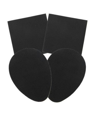 Beaupretty 20Pcs Heel Inserts for Shoes Non-Slip pad Non-Slip mat High Anti-Slip Pad Anti Shoe Sticker Rubber Front feet Heel Pads for Shoes Non-Slip Stickers Non-Slip