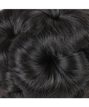 HANNE Synthetic Chignon Ponytail Hair Extension - Natural Black - Buy Online on GoSupps.com