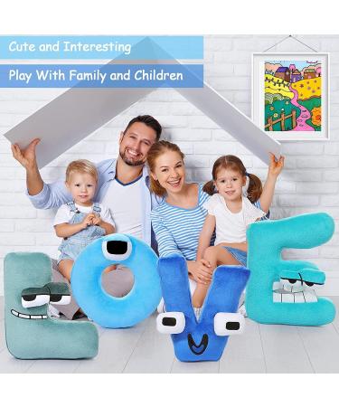 EAQ Alphabet Lore Plush Stuffed Doll - Educational Letter Toy for Kids & Adults | Family Christmas Thanksgiving Birthday Easter Gift (K) - Buy Online on GoSupps.com