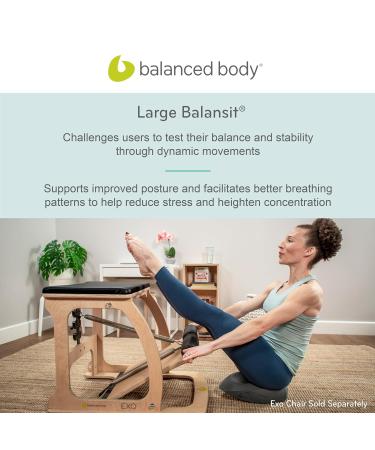 Balanced Body Balansit - Premium Balancing Seat Cushion for Pilates & Core Strength | Ideal for Home & Studio Use | Supports 75+ kg - Buy Online on GoSupps.com