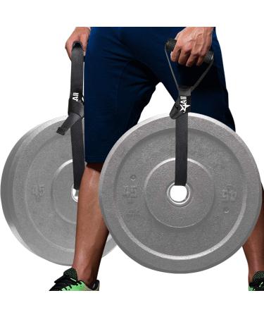 Yes4All Weightlifting Handle Straps Excercise Straps Farmers Walk Straps, Suspension Workout Strap, Support up to 400lbs - Pair