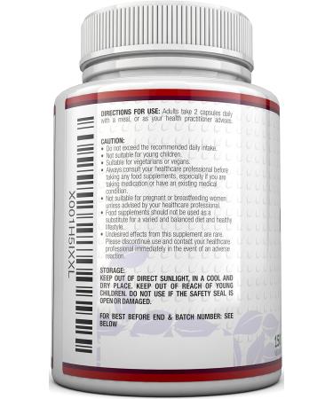 Quercetin 500mg with Bromelain & Vitamin C - Immune Support Complex - 150 Vegan Capsules | Made in the UK - Buy Online on GoSupps.com