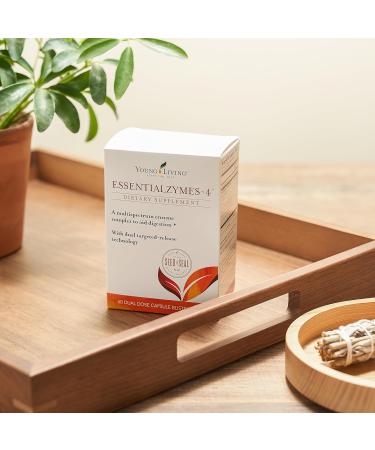 Essentialzymes-4 60 Dual Dose Capsules by Young Living Essential Oils - Buy Online on GoSupps.com