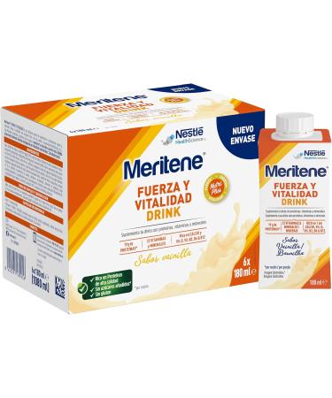 Strength and Vitality Drink Vanilla Pack 6 6 units of 180ml - Buy Online on GoSupps.com