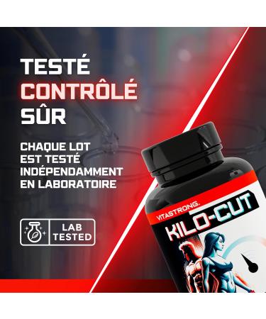 Kilo-Cut for Aesthetic Results Next Generation Solution - Garcinia Synergy Matcha L-Carnitine Choline Glucomannan - 120 Tablets - Feel Lighter and Energetic - Buy Online on GoSupps.com