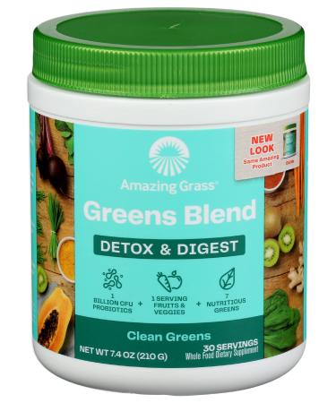 Amazing Grass Green Superfood Detox & Digest 7.4 oz (210 g)
