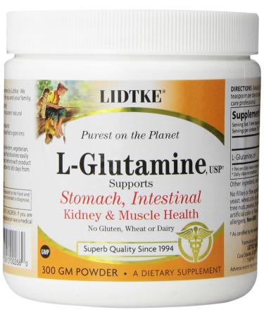 Lidtke Technologies L-Glutamine Powder 300 Gram