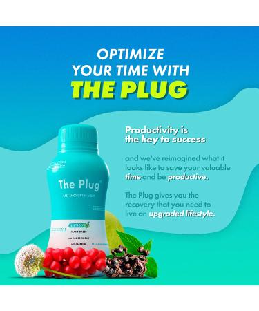 Plug Recovery Drink 6-Pack - Plant-Based Electrolyte Hydration for Liver Detox & Immunity Boost - Buy Online on GoSupps.com