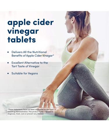 American Health Apple Cider Vinegar 200 Count - Pack of 1 | High-Quality Supplement - Buy Online on GoSupps.com