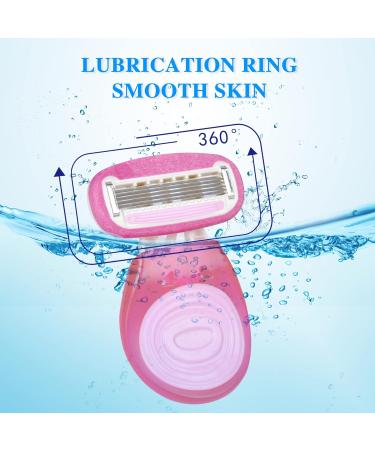 Mini 5 Blade Women's Disposable Razor with Travel Case - Extra Smooth Shaving for Personal Hygiene on the Go - Buy Online on GoSupps.com