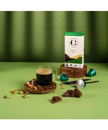 CRU Kafe Decaf Nespresso Original-Line Compatible Coffee Pod Capsules 20 Pods Organic Decaf Coffee 10 count (Pack of 2) - Buy Online on GoSupps.com