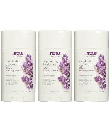 Now Foods Long-Lasting Lavender Deodorant Stick - 2.2 oz (62 g) | Refreshing & Natural - Buy Online on GoSupps.com