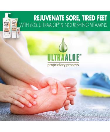 Miracle of Aloe 3-Pack Assortment - Foot & Hand Repair & All Over Aloe Cream - International Shipping - Buy Online on GoSupps.com