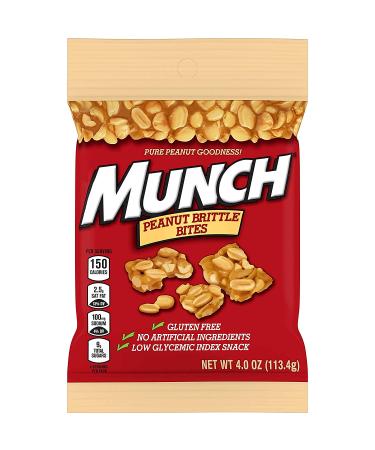 MUNCH Peanut Nut Bars with Brittle Bites - Variety Pack | Delicious Snack Bars - Buy Online on GoSupps.com