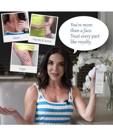 Crepe Firming Advanced Cream - Hyaluronic Acid Skin Care for Body Face & Neck - Tightening & Lifting Collagen Repair 7.5 oz - Buy Online on GoSupps.com