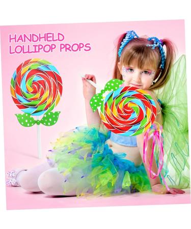 ABOOFAN 2pcs Hand Holding Prop Lollipop Wedding Decorations Ornament Christmas Decorations Candy Decorative Photo Props Large Swirl Lollipops Decorative Lollipop Prop Lollipop Decorations - Buy Online on GoSupps.com