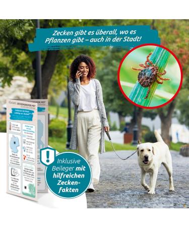 Ticksafe 2-Pack Tick Grippers with Rotating Head | Best Alternative to Tick Tongs - No Squeezing Pulling or Pressing - Turquoise for Animals - Buy Online on GoSupps.com