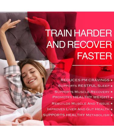 A6BURN Nighttime Burner Pills for Weight Loss & Sleep Aid - Muscle Recovery Amino Acids - PM Weight Management Supplement for Women & Men - Appetite & Metabolism Support - Immune Boost (3 Pack) - Buy Online on GoSupps.com