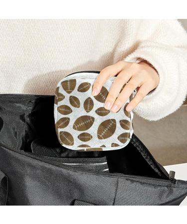 Anna Cowper Football Sanitary Napkin Storage Bag - Portable Period Pouch for Women and Teen Girls - Multi-colored - Buy Online on GoSupps.com